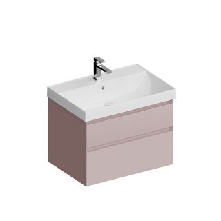 Тумба под раковину Kerama Marazzi Cubo CUB.70.2\MAL 70 см мальва матовая